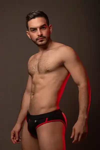 Offener Mesh Jock