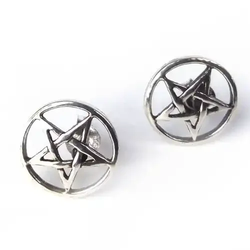 Ohrstecker ‘Pentagramm‘