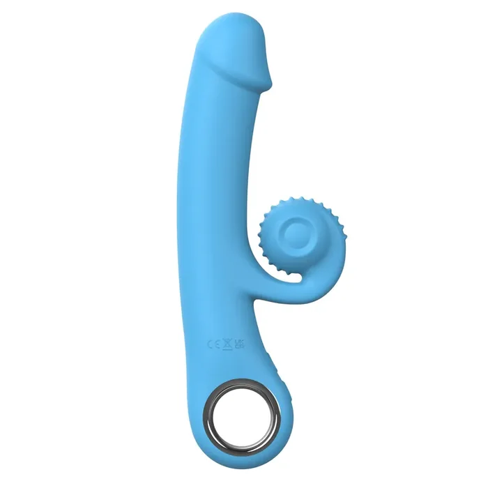 Online Only – Double Lust – Flexibler Snail Vibrator – Blau