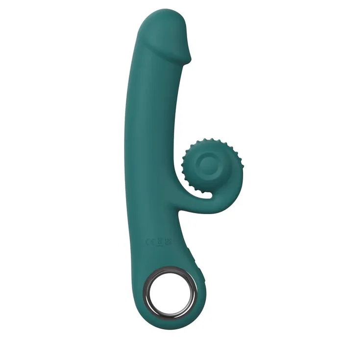 Online Only – Double Lust – Flexibler Snail Vibrator – Grün