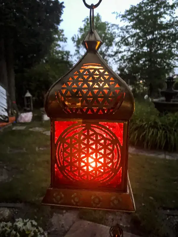 Orientalisches Licht ‘Blume des Lebens‘