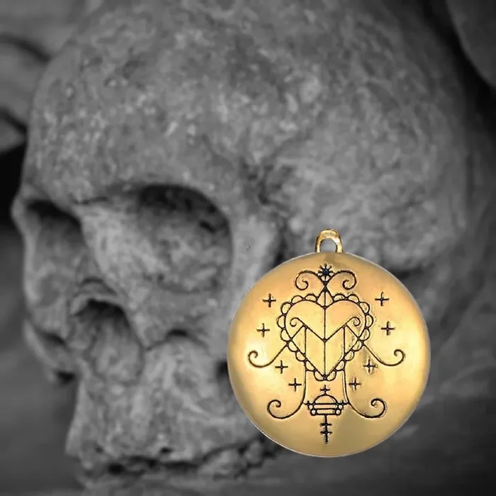 Oshun Voodoo Loa Veve Amulett Erzulie Freda