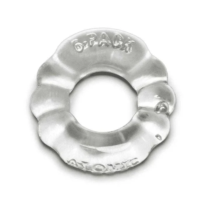 OxBalls 6-Pack Cockring – 1 Cockring – Clear