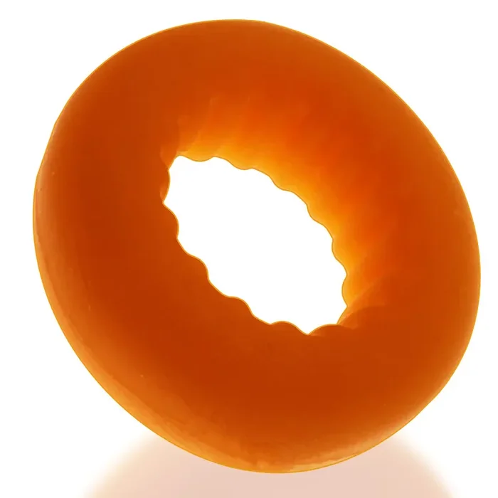 Oxballs – Axis Rib Griphold Cockring Orange Ice