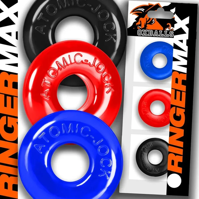 Oxballs Ringer Max – Bigger Mega Stretch C-Rings – Pack of 3