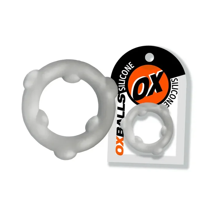 Oxballs Spinner Single Silicone Ring – Opaque White