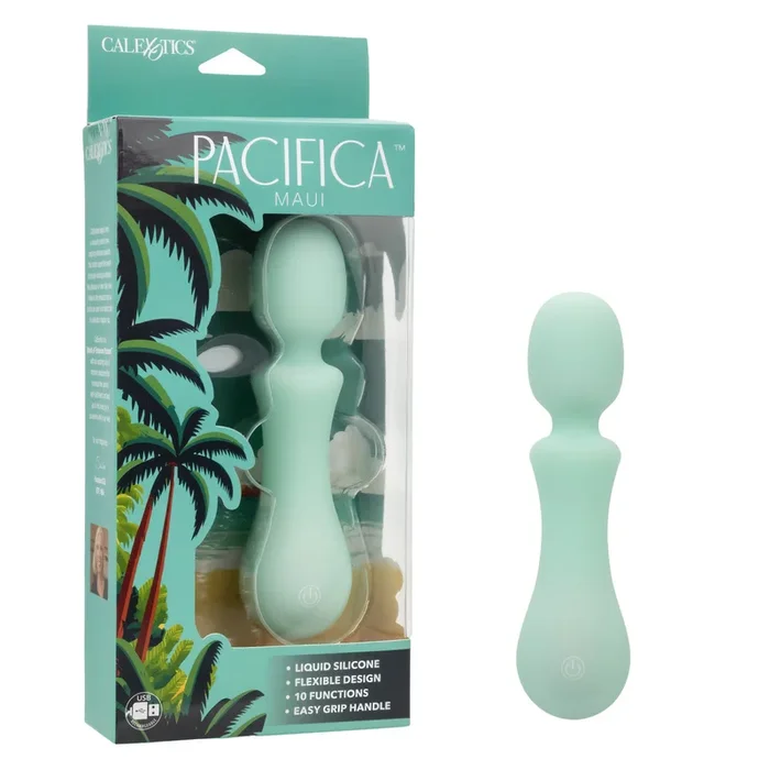 Pacifica Maui Rechargable Luxurious Massager – Green