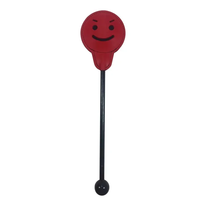 Paddle aus Leder Smiley