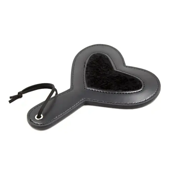 Paddle in Herzform mit Plüsch