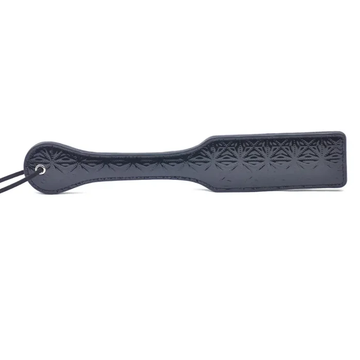 Paddle mit Muster – schwarz