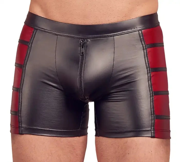 Pants im zweifarbigen Wetlook