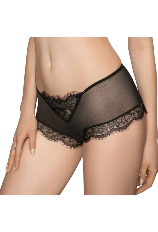 Panty mit Spitzenrüschen
