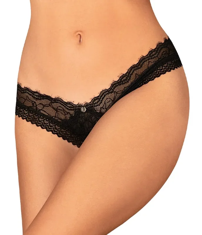 Panty mit verführerischer Ouvert-Schnittführung