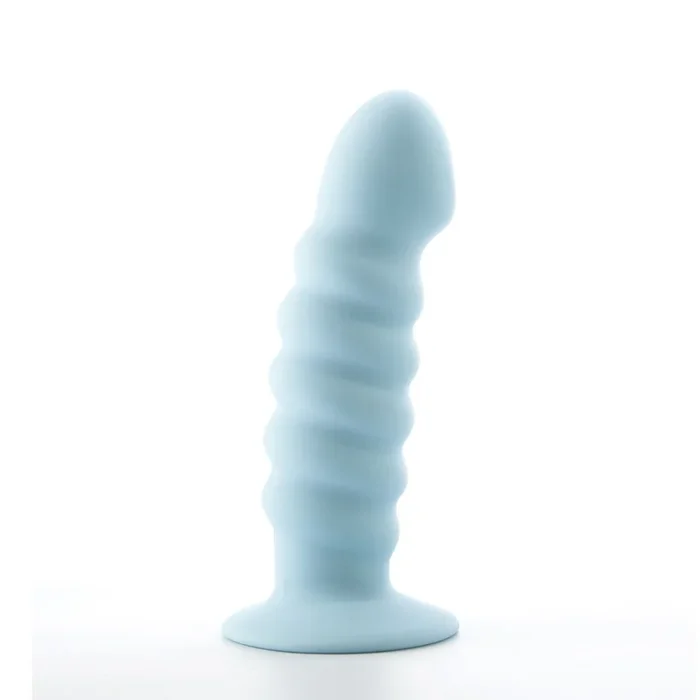 PARIS 6 SILICONE DONG PASTEL BLUE ‚
