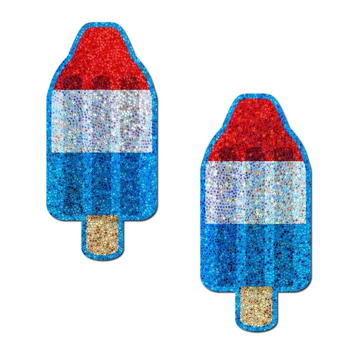 Pastease Premium Bomb Pop – Red/White/Blue O/S