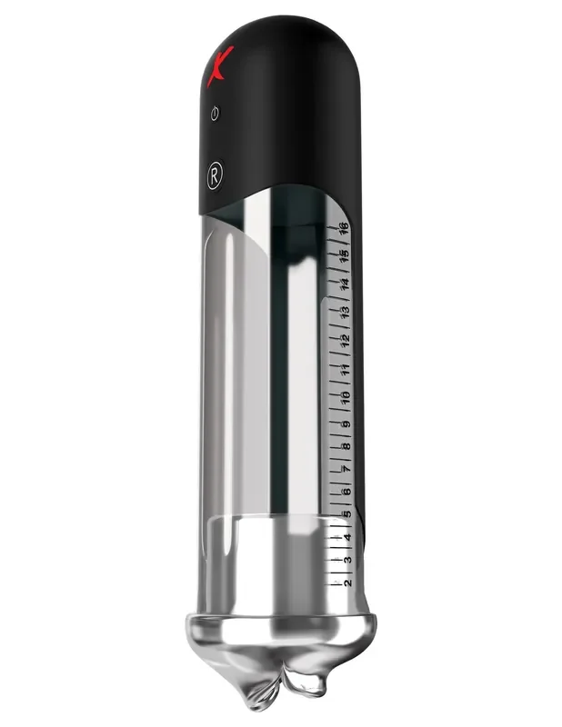 PDX Elite – Blowjob Power Pumpe – Klar/Schwarz