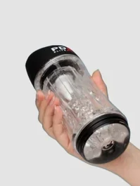PDX-Elite ViewTube Pro Vibrierender Masturbator mit Super-Saugfunktion