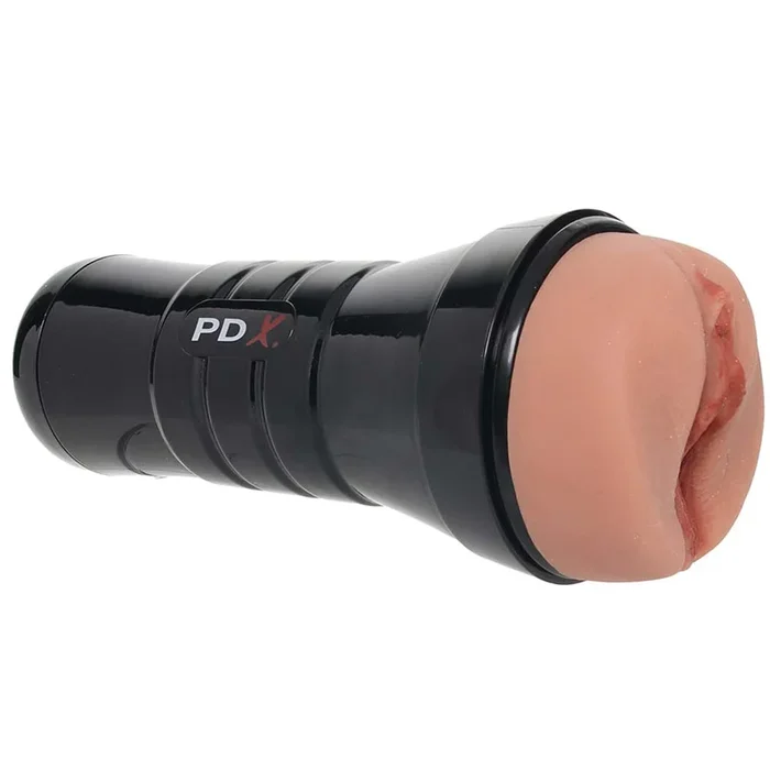 PDX Wet Pussies Super Juicy Snatch XXL Stroker in Brown