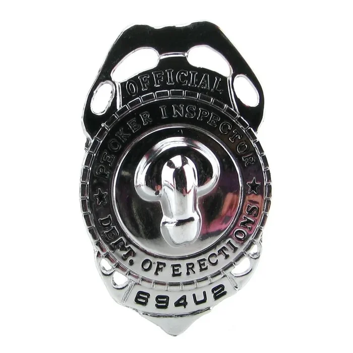 Pecker Inspector Badge