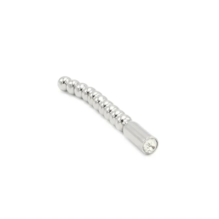 Penis Plug ‘Beaded Curved‘ 8mm