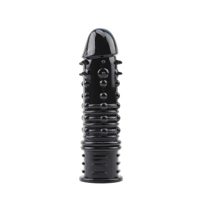 Penis Sleeve Swirls Schwarz
