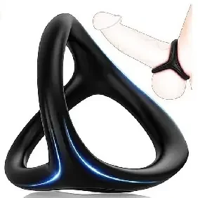 Penis- und Hodenring ‘3-fach‘