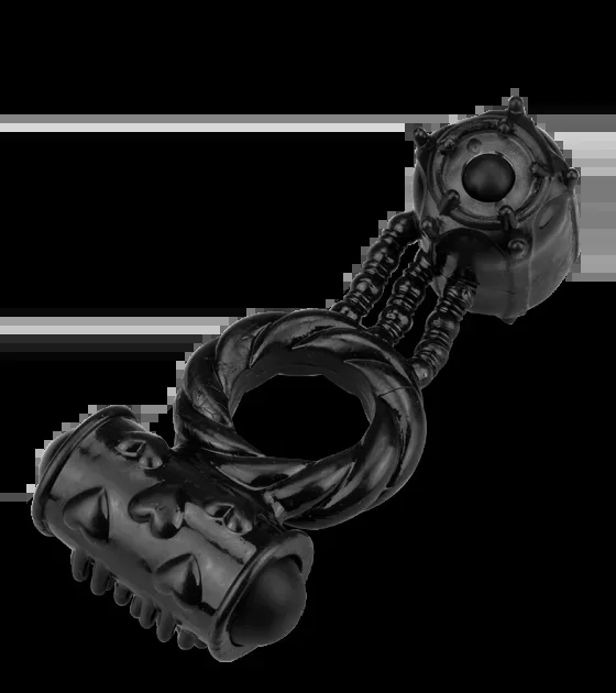 Penisring mit 2 Vibro-Bullets