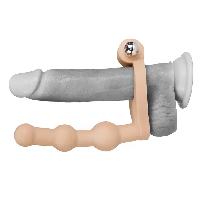 Penisring mit Kugelvibrator ‘Three‘