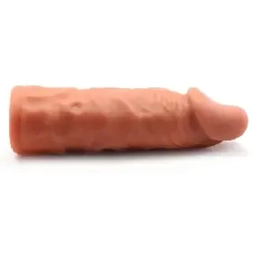 Penissleeve hautfarben braun ca. 14cm