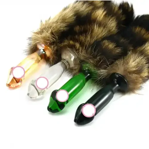 Petplay Glasplug (Farbe Grün)