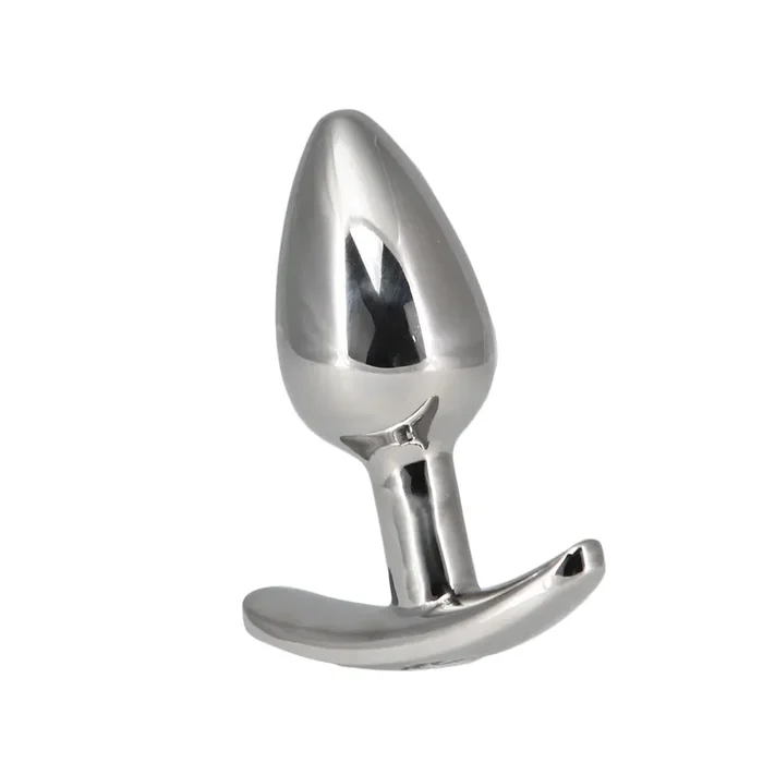 Pillow Talk – Sneaky Stainless Steel Butt Plug with Swarovski Crystal