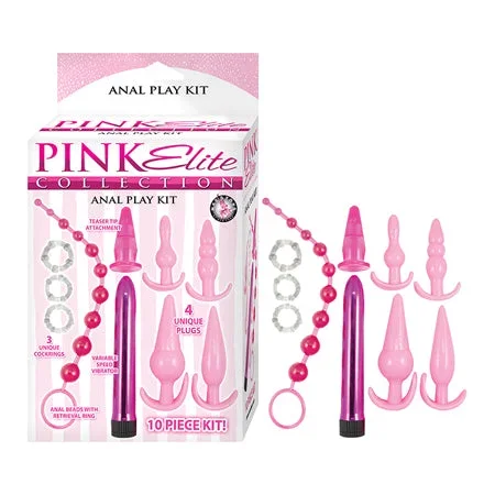 Pink Elite Collection Anal Play Kit – Pink