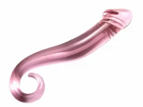 Pinker Glasdildo