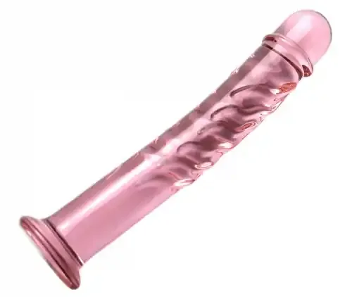 Pinker Glasdildo