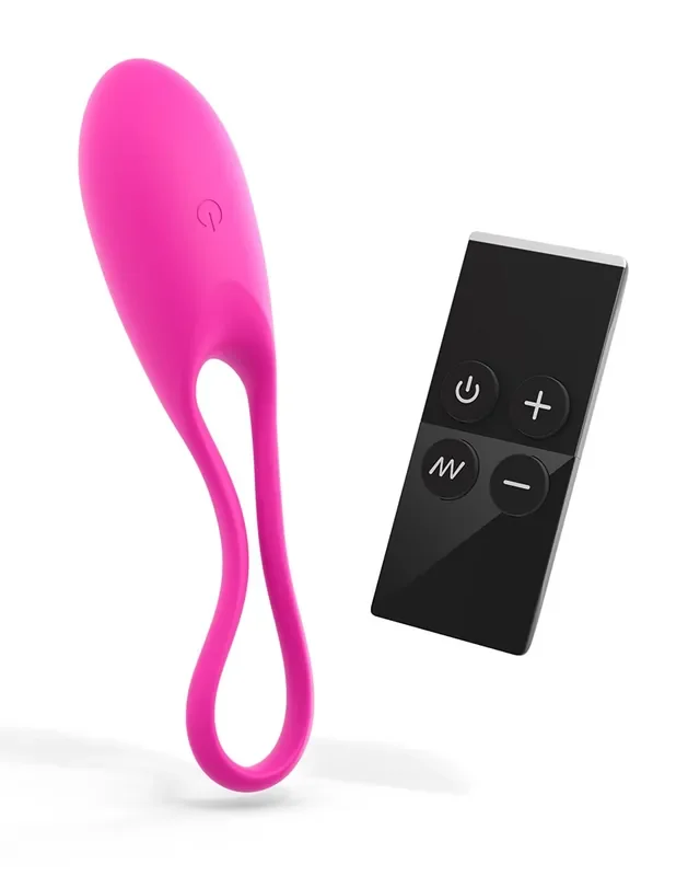 Pinkes ferngesteuertes Vibro-Ei