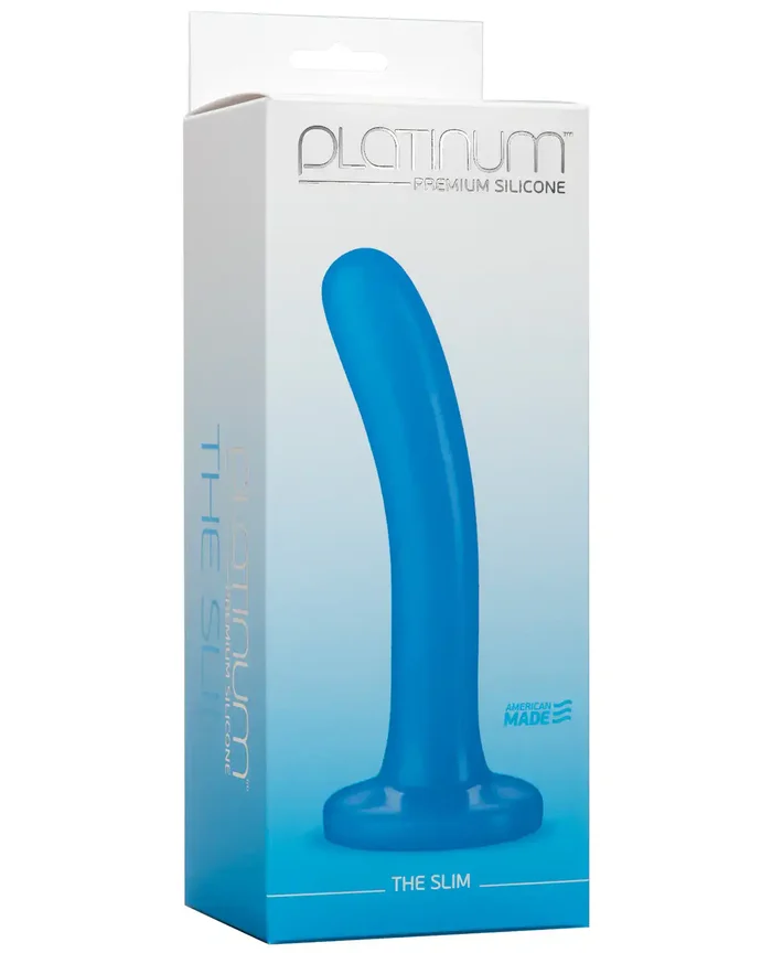 Platinum 6.25″ Silicone The Slim – Blue