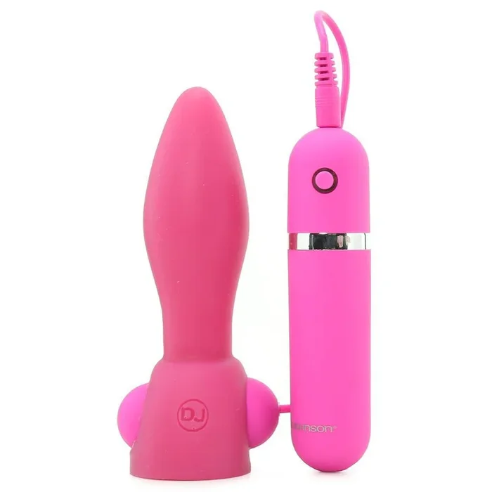 Platinum The Touch Vibrating Plug in Pink