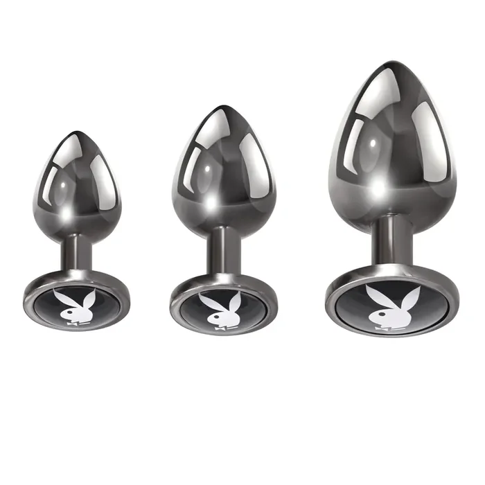Playboy – Pleasure 3 Ways Anal Plug Set