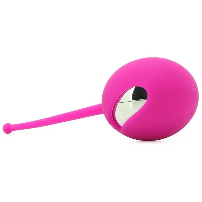 Plum Vibrating Kegel Ball in Hot in Bed Pink