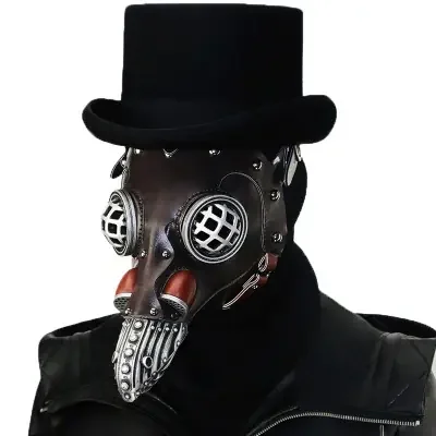 Pompöse Pestarzt – Maske