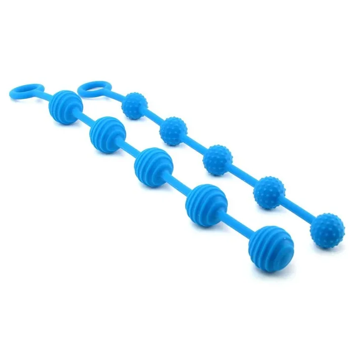 Posh Silicone „O“ Beads in Blue