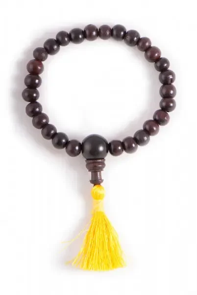 Power-Bracelet aus Rosenholz