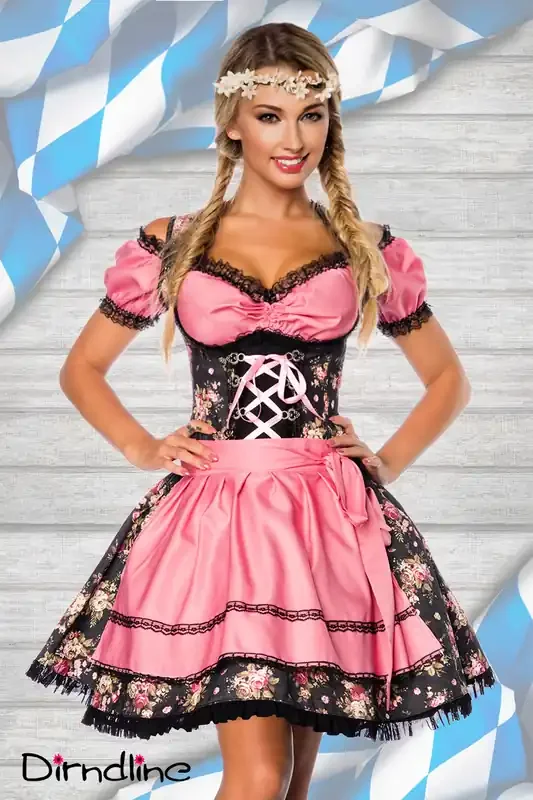 Premium Bluse & Dirndl aus edlem Denim