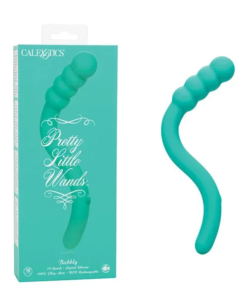 Pretty Little Wands Bubbly Massager – Teal