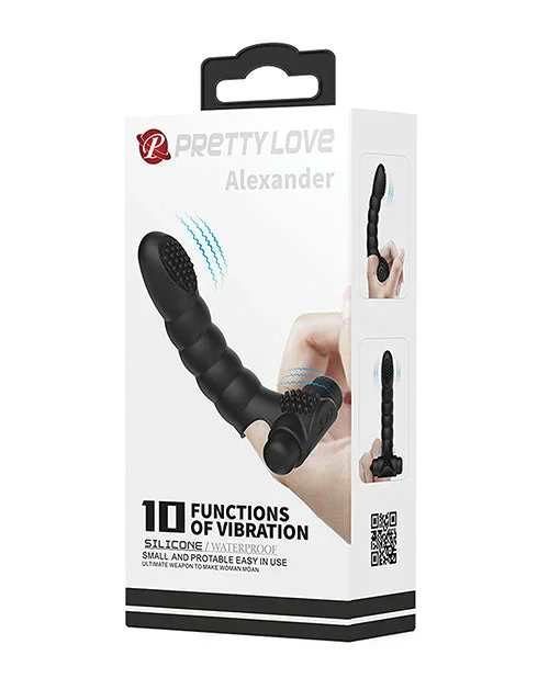 Pretty Love Alexander Finger Vibe – Black