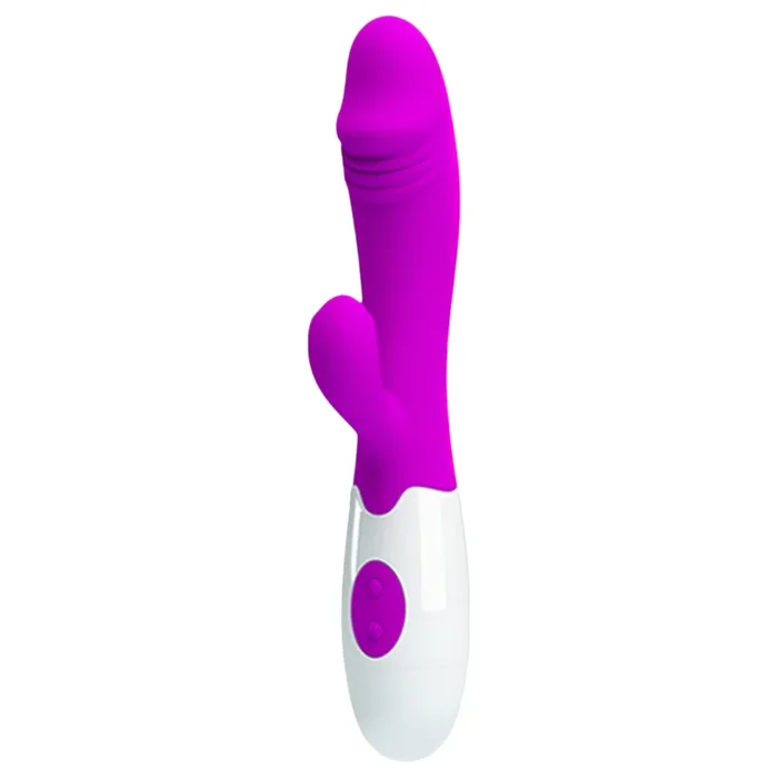 Pretty Love Snappy – Wasserdichter G-Punkt Vibrator mit Clitoral-Arm (lila)