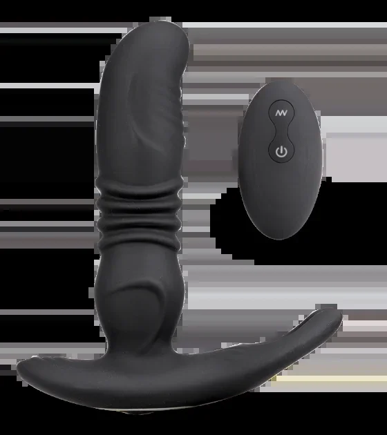 Prostata-Massagegerät mit Vibrations- und Stoßfunktion und Hoden-Massager Paris