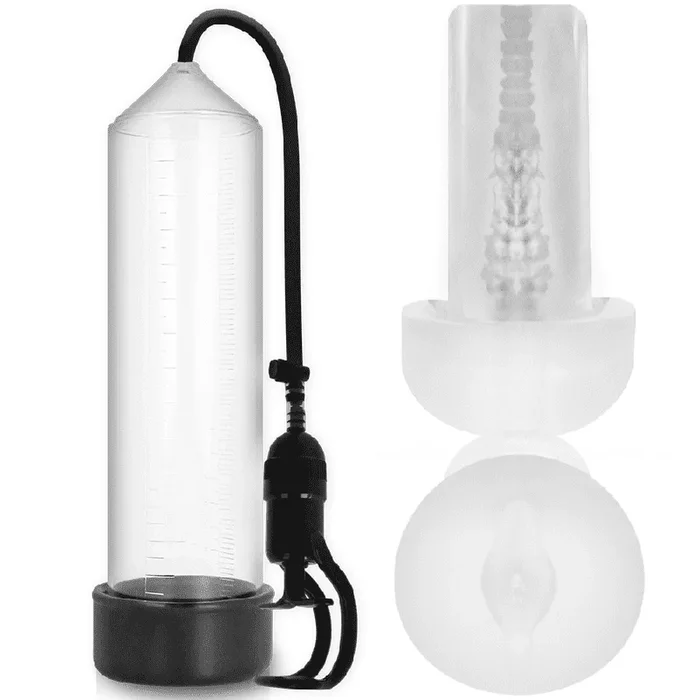 Pump Addicted – Rx5 Transparent mit Masturbator
