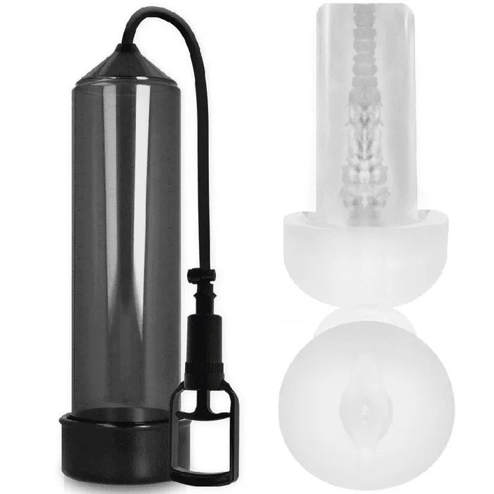 Pump Addicted – Rx7 Schwarz mit Masturbator