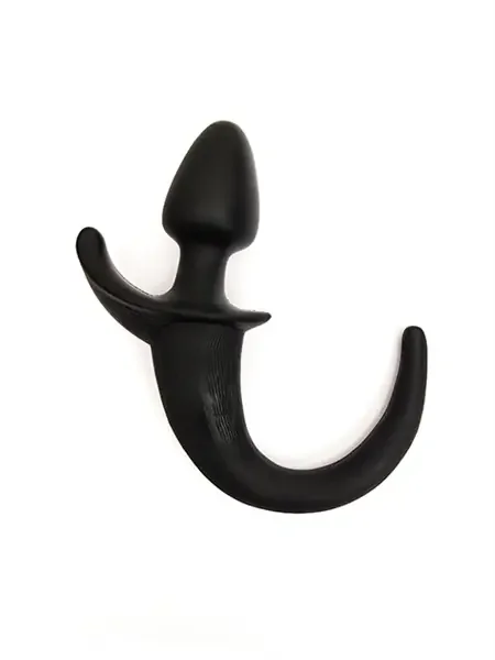 ‘Pup Hero‘ Analplug mit Schweif – schwarz